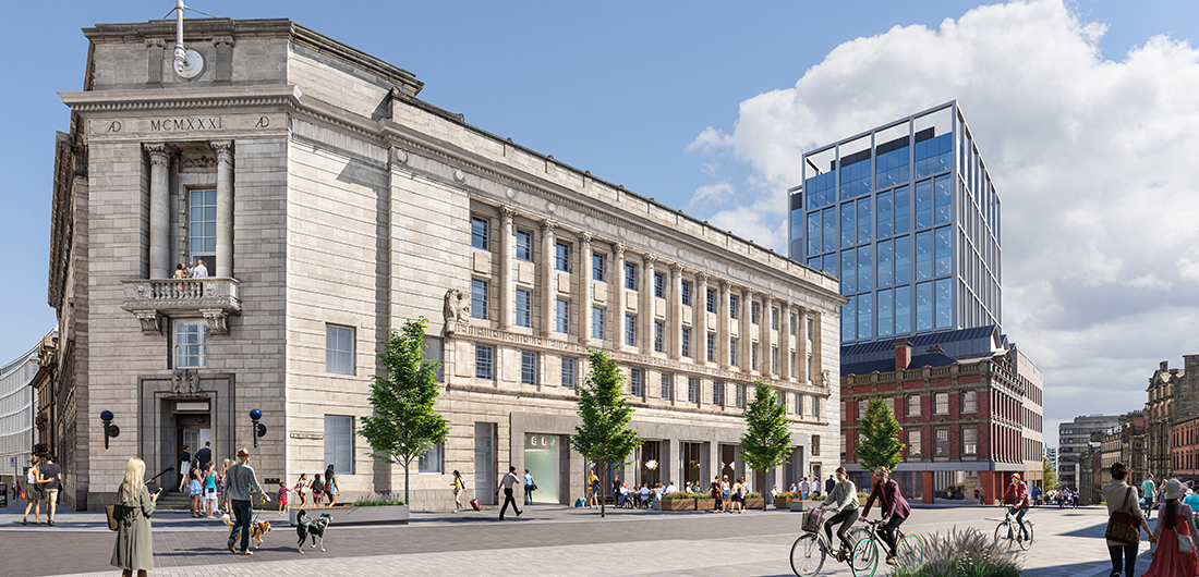 Gotham Hotel Newcastle ext render