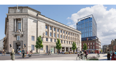 Gotham Hotel Newcastle ext render